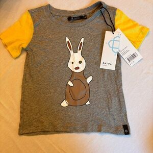 NWT Rabbit Soft Cotton Tee